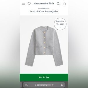 Abercrombie Lady Sweater size xs